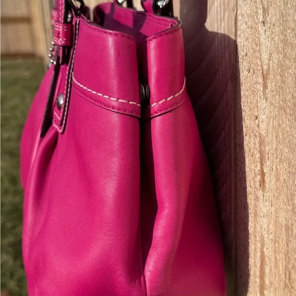 Coach Vintage Leather Pleated Soho bag - Picture 3 of 14